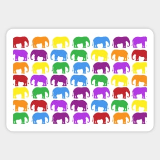 Elephant Pattern Sticker